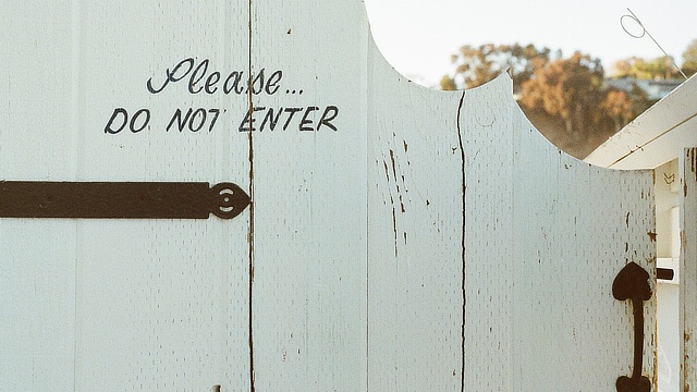 do-not-enter-door