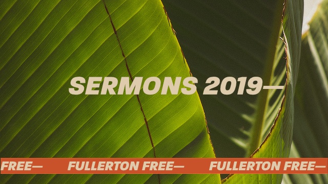 Sermons 2019
