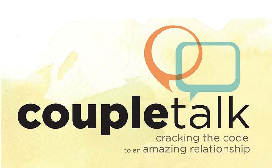 CoupleTalk logo with yellow background