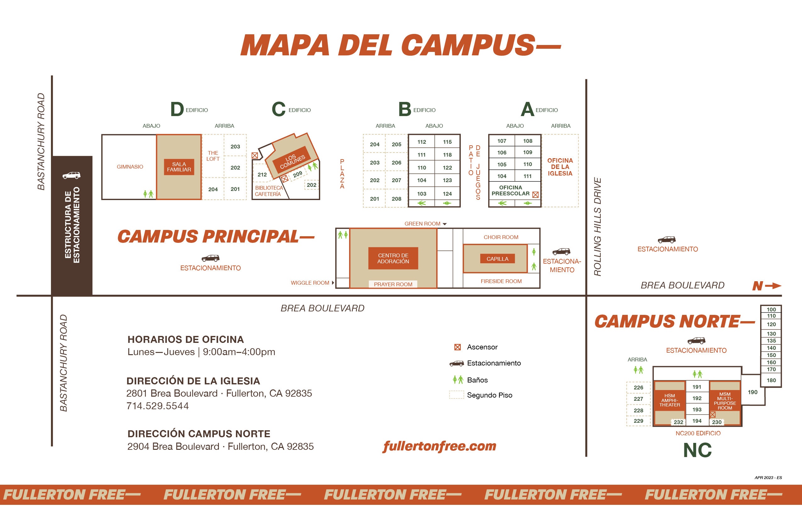 FF– Campus Map-Apr2023-11x17-ES-2